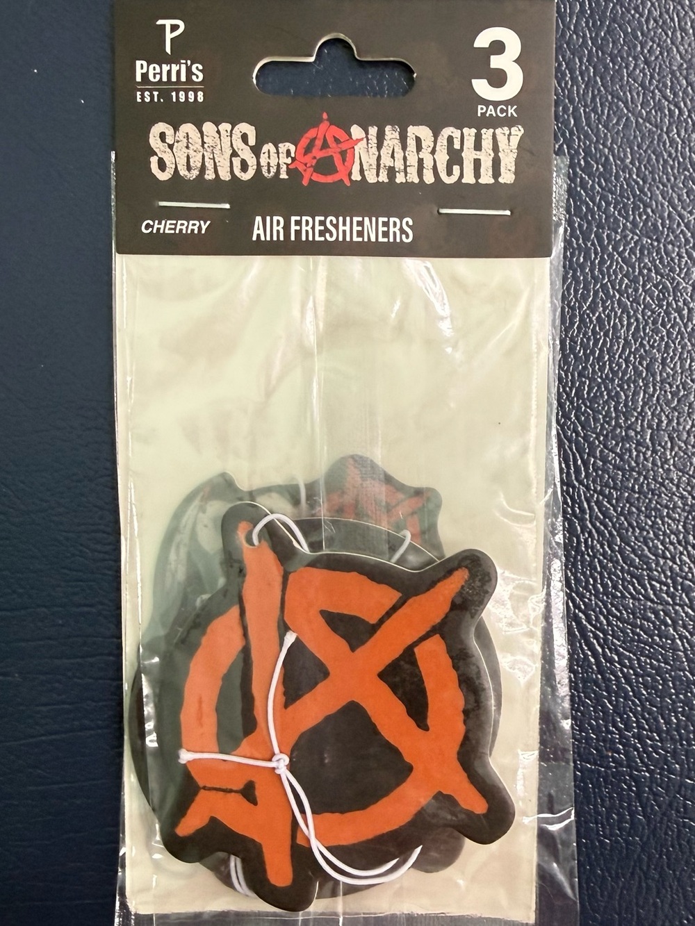 Sons of Anarchy Cherry Air Fresheners - Orange/Black (3 Pack)